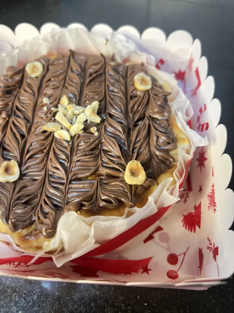 Nutella Basque Cheesecake