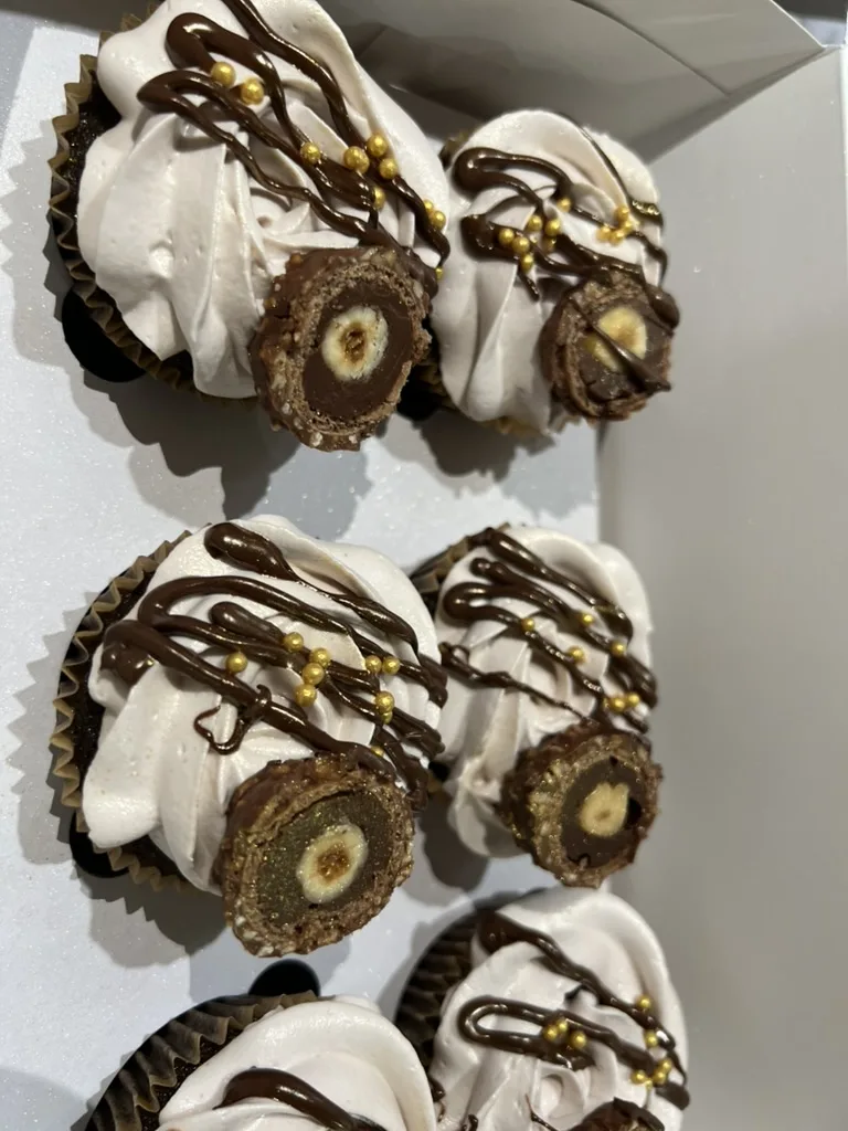 Ferrero Rocher Cupcakes