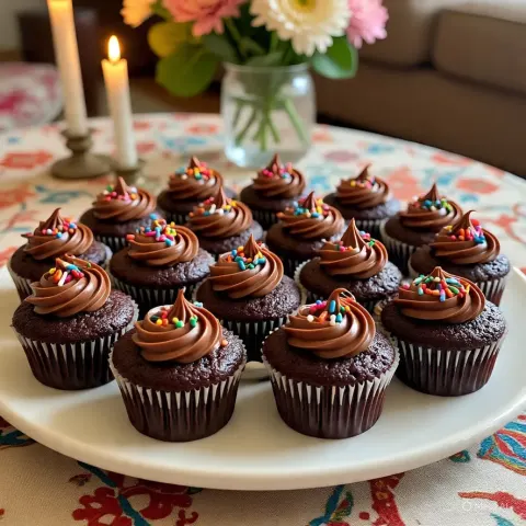 Belgian Chocolate Cupcakes