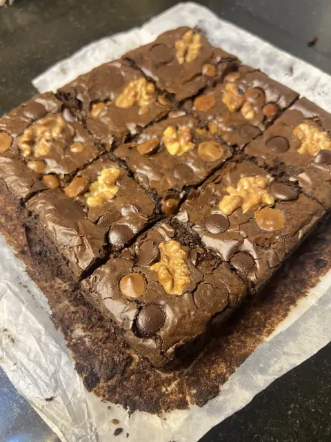 Chocolate Walnut Fudge Brownie