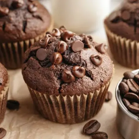 Tea Time Chocolate Muffins