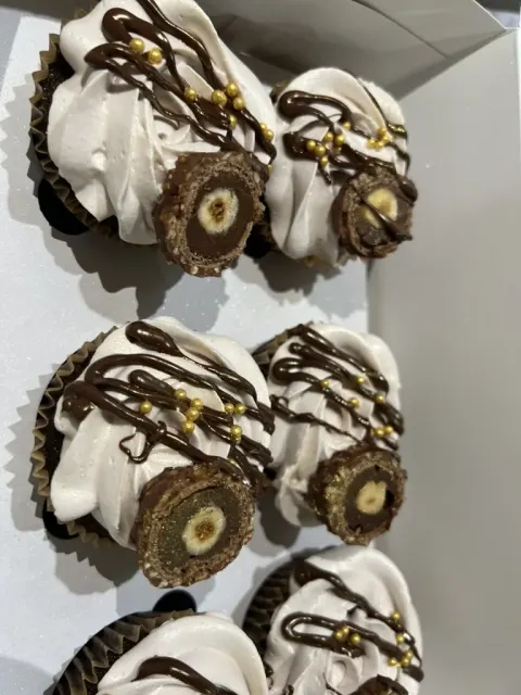 Ferrero Rocher Cupcakes