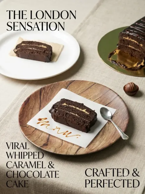 Whipped Caramel Chocolate Cake